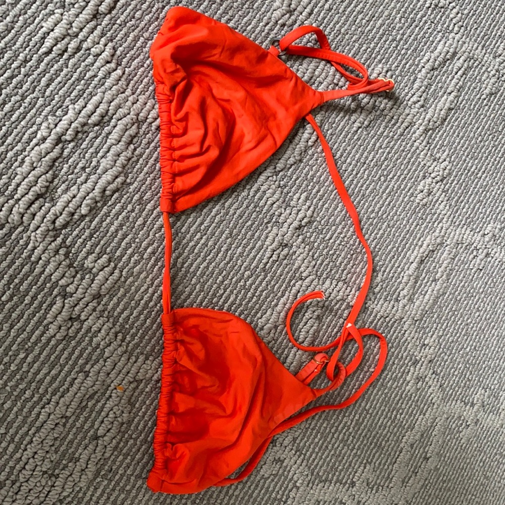 Bright Orange LSpace Triangle Swimtop